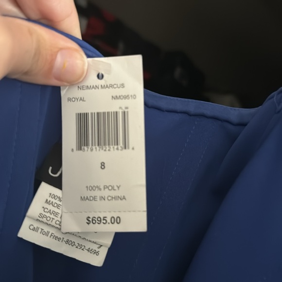 Jovani Royal Blue Gown - Picture 6 of 7